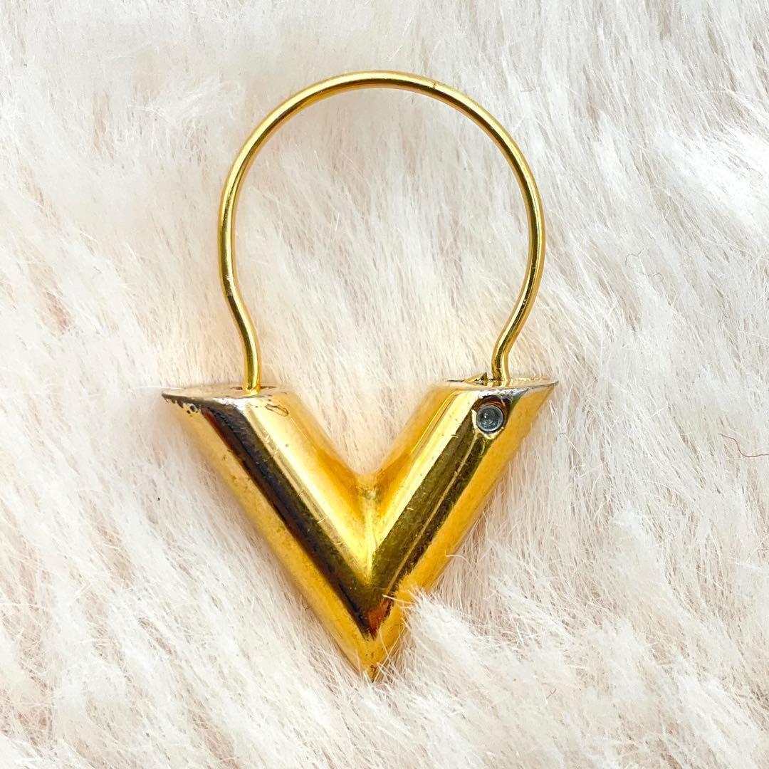 ルイヴィトン LOUIS VUITTON ピアス 片耳 エセンシャル V - メルカリ