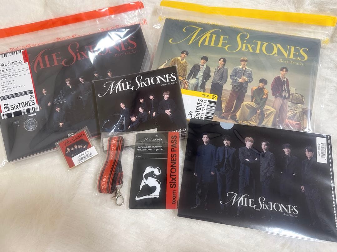 MILESixTONES Best Tracks 3形態+特典 3形態同時購入Blu-rayセット》MILESixTONES -Best Tracks-【初回盤A+