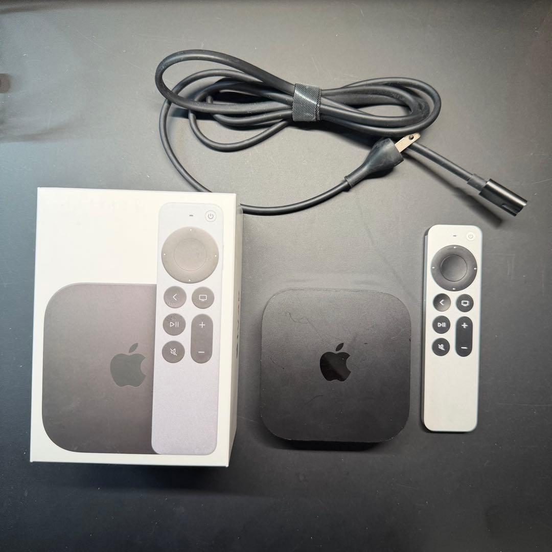Apple TV 4K 第3世代 64GB Wi-Fi Apple TV 4K 64GB 3rd Generation Wi-Fi Netflix BBC iPlayer Black