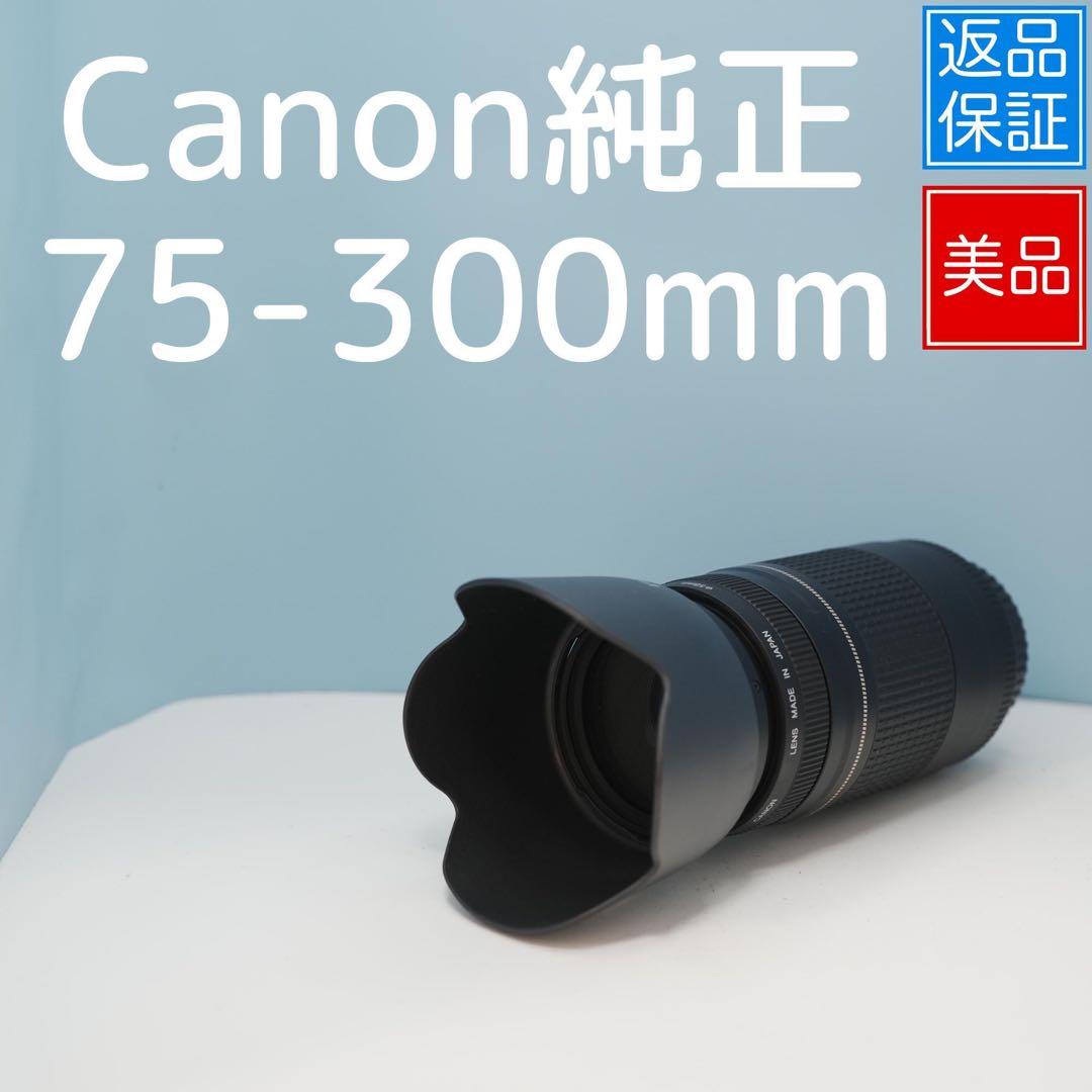 Canon純正 75-300mm 望遠レンズ 美品 a3873 Canon EF 75-300mm f/4-5.6 III Lens 6473A003 - Adorama