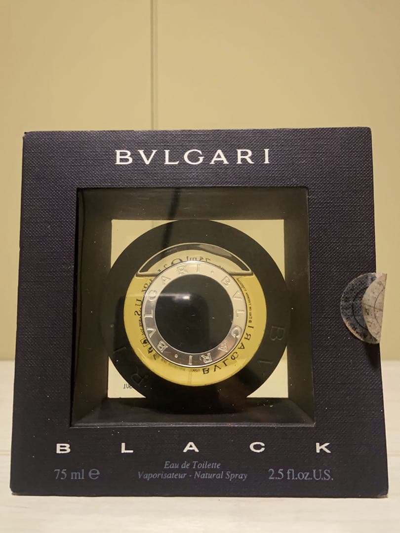 ブルガリ　ブラック　オードトワレ　75ml 箱付き　廃盤品　ほぼ未使用 Amazon | ブルガリ BVLGARI ブラック 75ml EDT SP fs | BVLGARI