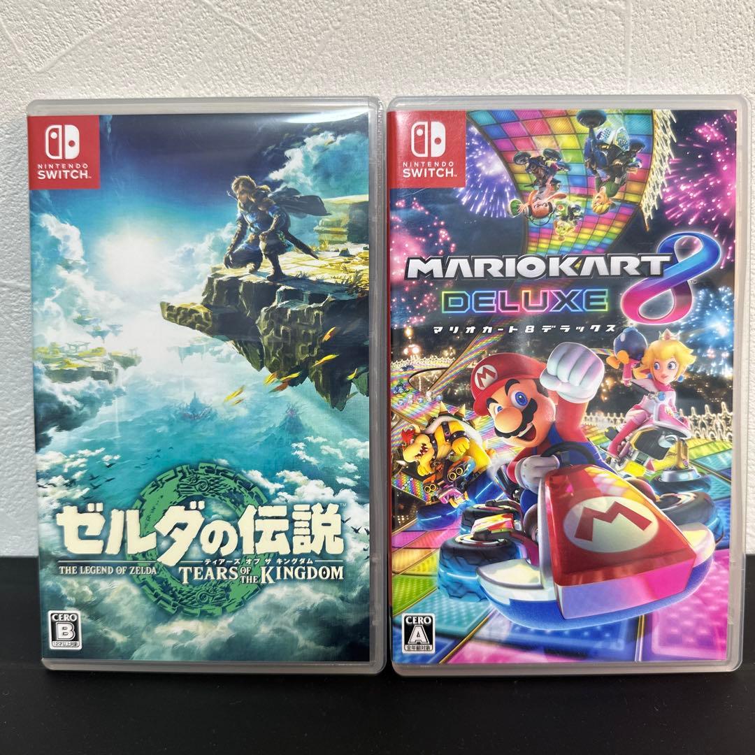お得まとめ売りNintendo Switch マリカー8DX ゼルダ ティアキン マリオカート8 デラックス」の更新データが本日配信。「ゼルダの伝説