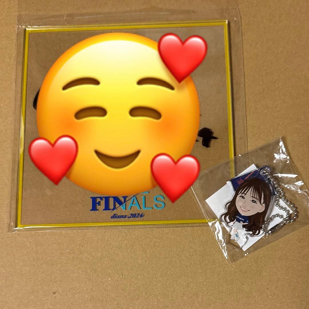 diana 2024 Yukiha アクリルサイン色紙　アクキー　ベイスターズ 横浜DeNAベイスターズ ファンフェスティバル2024』dianaミーグリセット