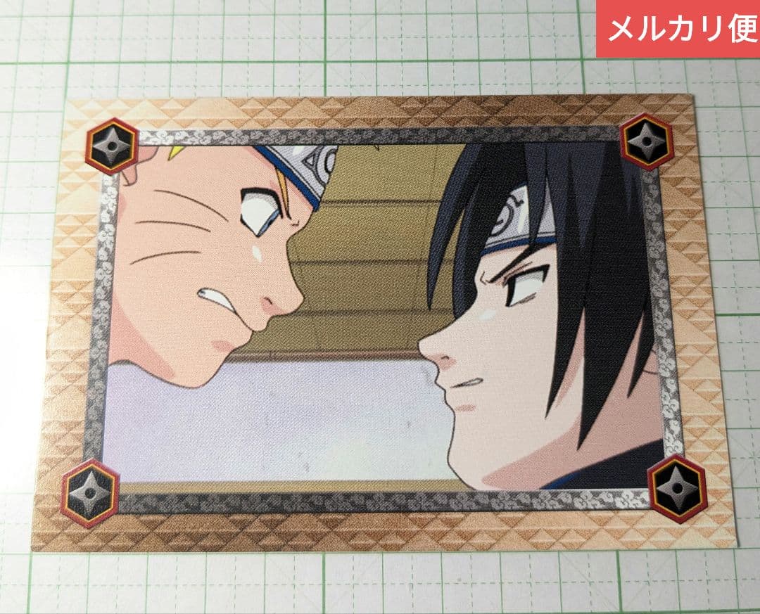 ナルト　初期　ブロマイド　カード　うずまきナルト　うちはサスケ ナルト 初期 ブロマイド カード うちはサスケ ③ NARUTO - メルカリ