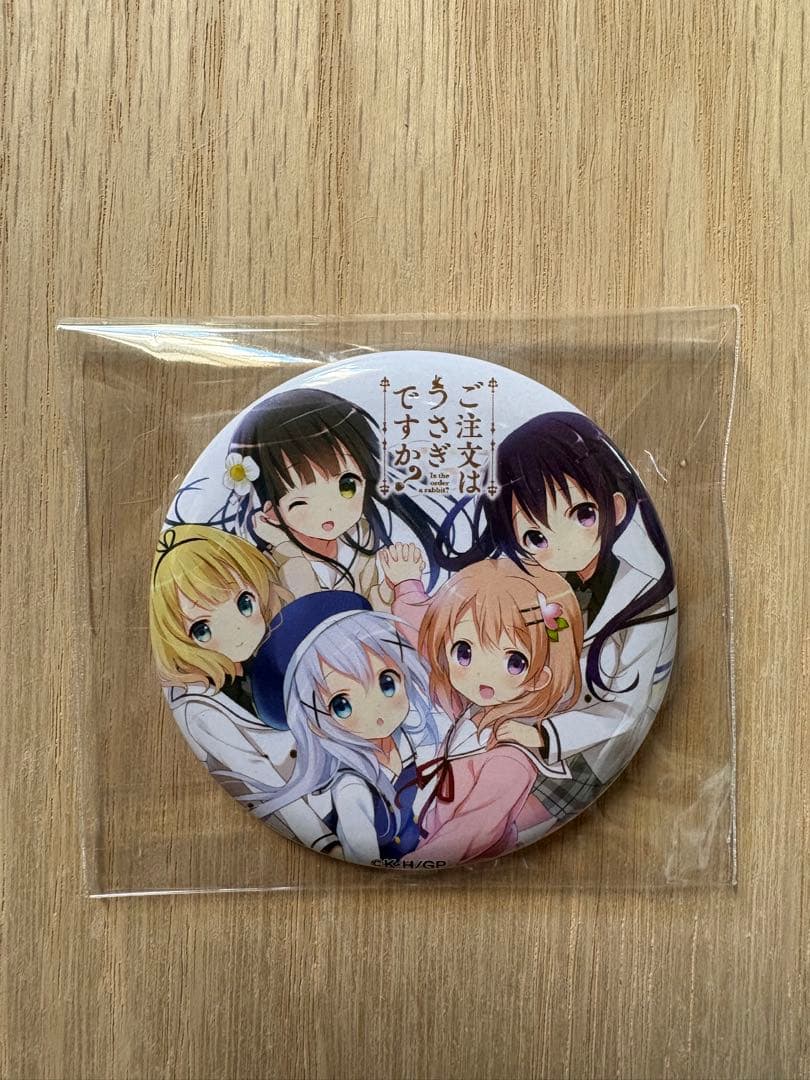 希少　ご注文はうさぎですか？　缶バッジ　チノ　ココア　リゼ　チヤ　シャロ　原作絵 ご注文はうさぎですか？ 缶バッジコレクション｜colone（コロネ）