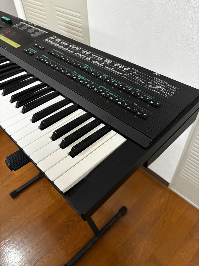 美品】Yamaha DX7 II-D 純正ケース・説明書・カートリッジ付 - メルカリ