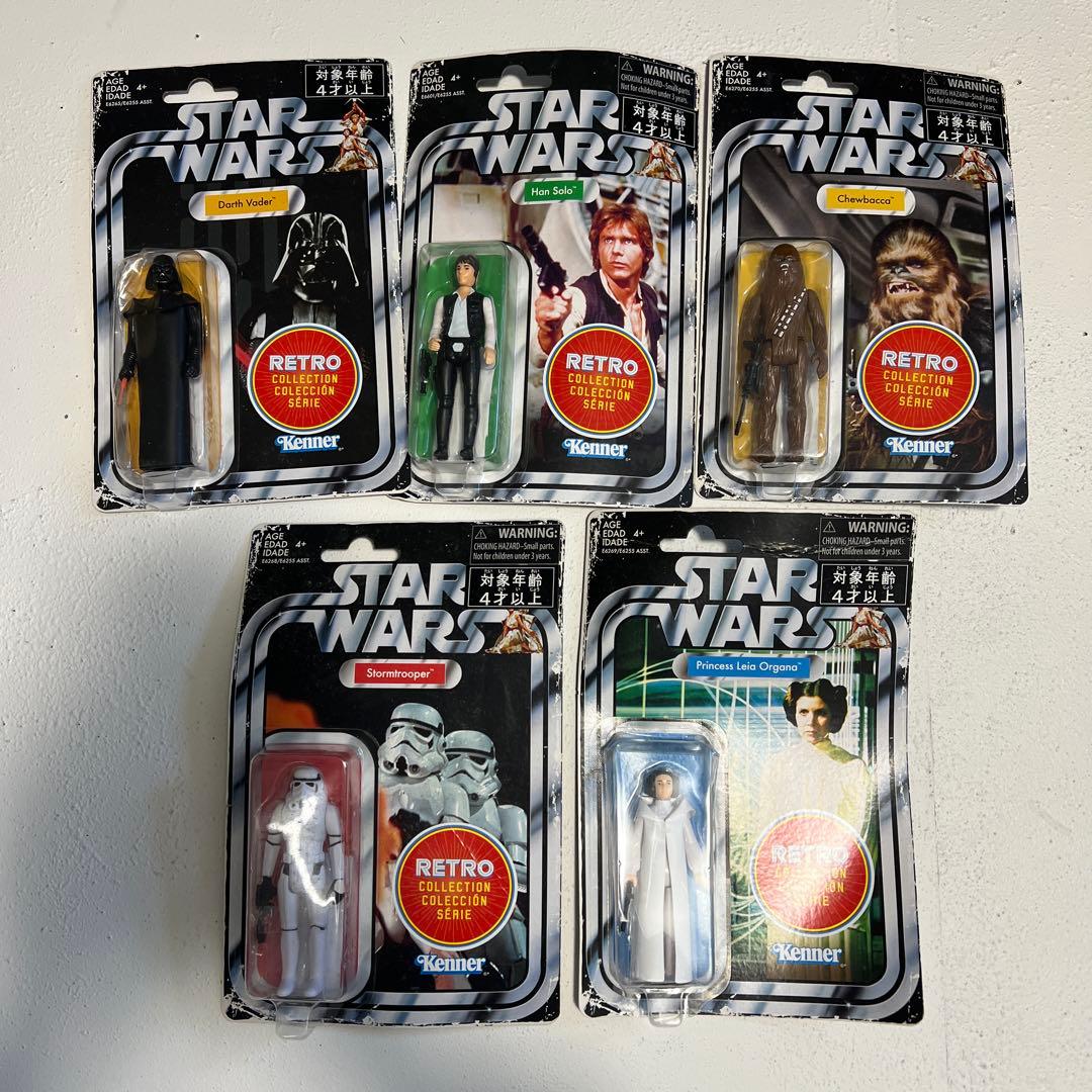スターウォーズ　レトロコレクション　5個セット Amazon.co.jp: スター・ウォーズ レトロコレクション アクション