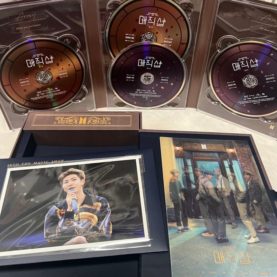 BTS MAGIC SHOP ソウル　釜山　ブルーレイ BTS MAGIC SHOP 5TH MUSTER DVD - Kpop USA