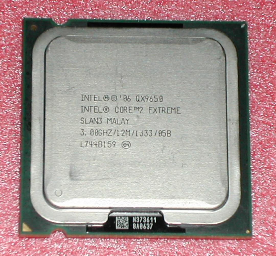 4コアCPU　Core 2 Extreme QX9650　LGA775 ASCII.jp：Yorkfieldこと「Core 2 Extreme QX9650」発売開始！ 巨大