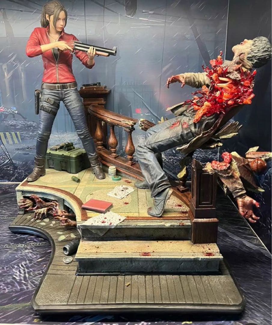 バイオハザード クレア 1/4 ガレージキット ガレキ スタチュー① バイオハザード クレア 1/4 ガレージキット ガレキ スタチュー①