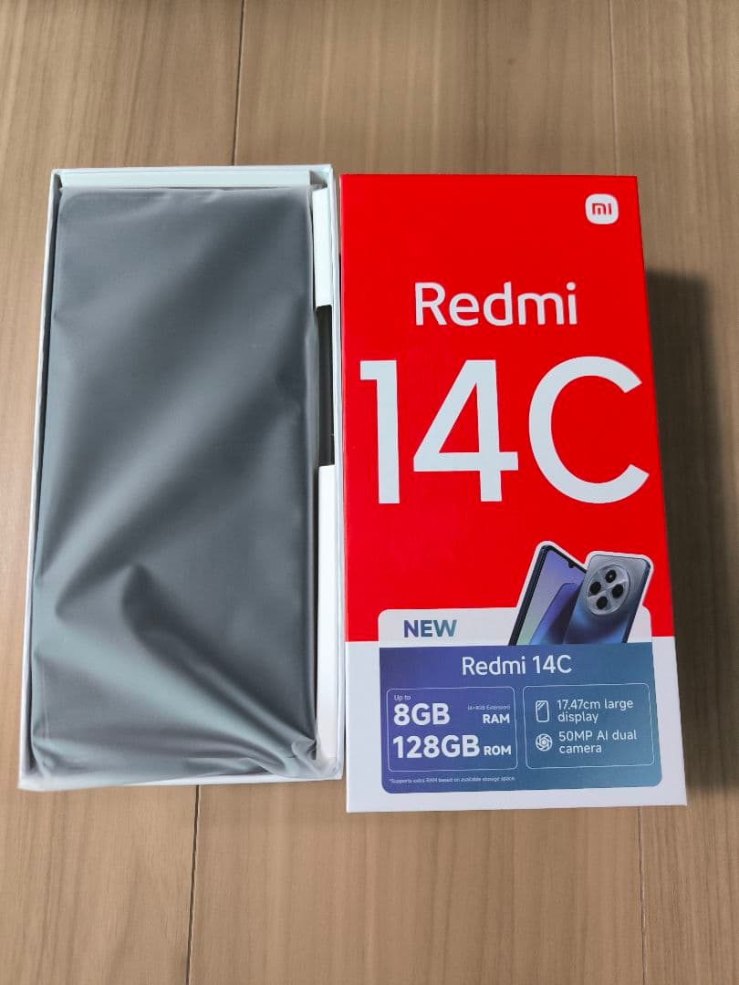 redmi 14c 未使用品 Redmi 安心の1年保証！未使用品 Xiaomi 14C 128GB ミッドナイト