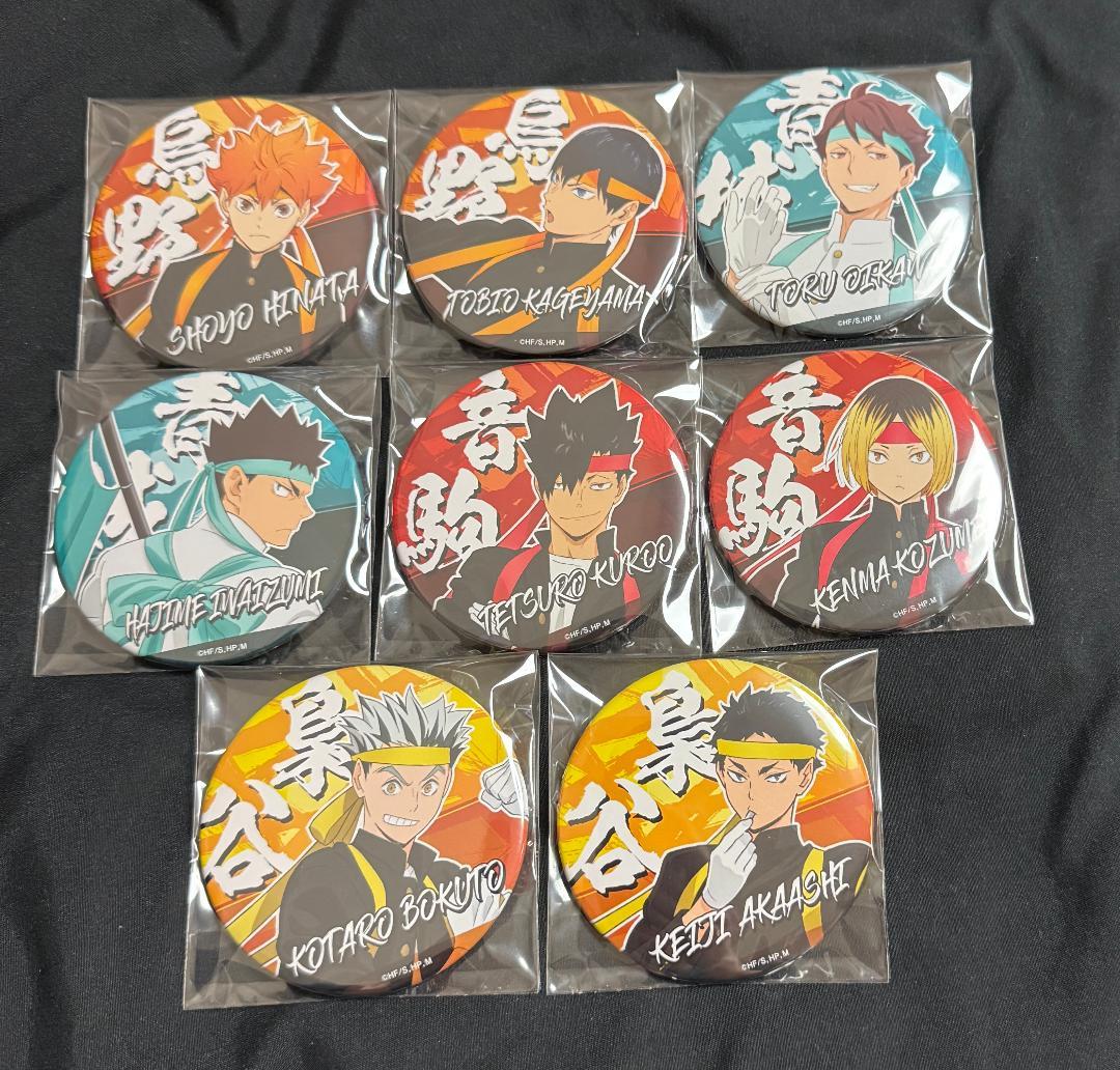 ハイキュー 応援団 缶バッジ コンプリート ハイキュー!! TO THE TOP キャラバッジコレクション 応援団: キャラ