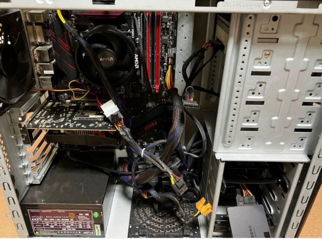 Windows10デスクトップ CPU 1600AF メモリ16GB SSD1T AMD Ryzen 5 1600 (AF) BOX with Wraith Stealth Cooler 価格比較