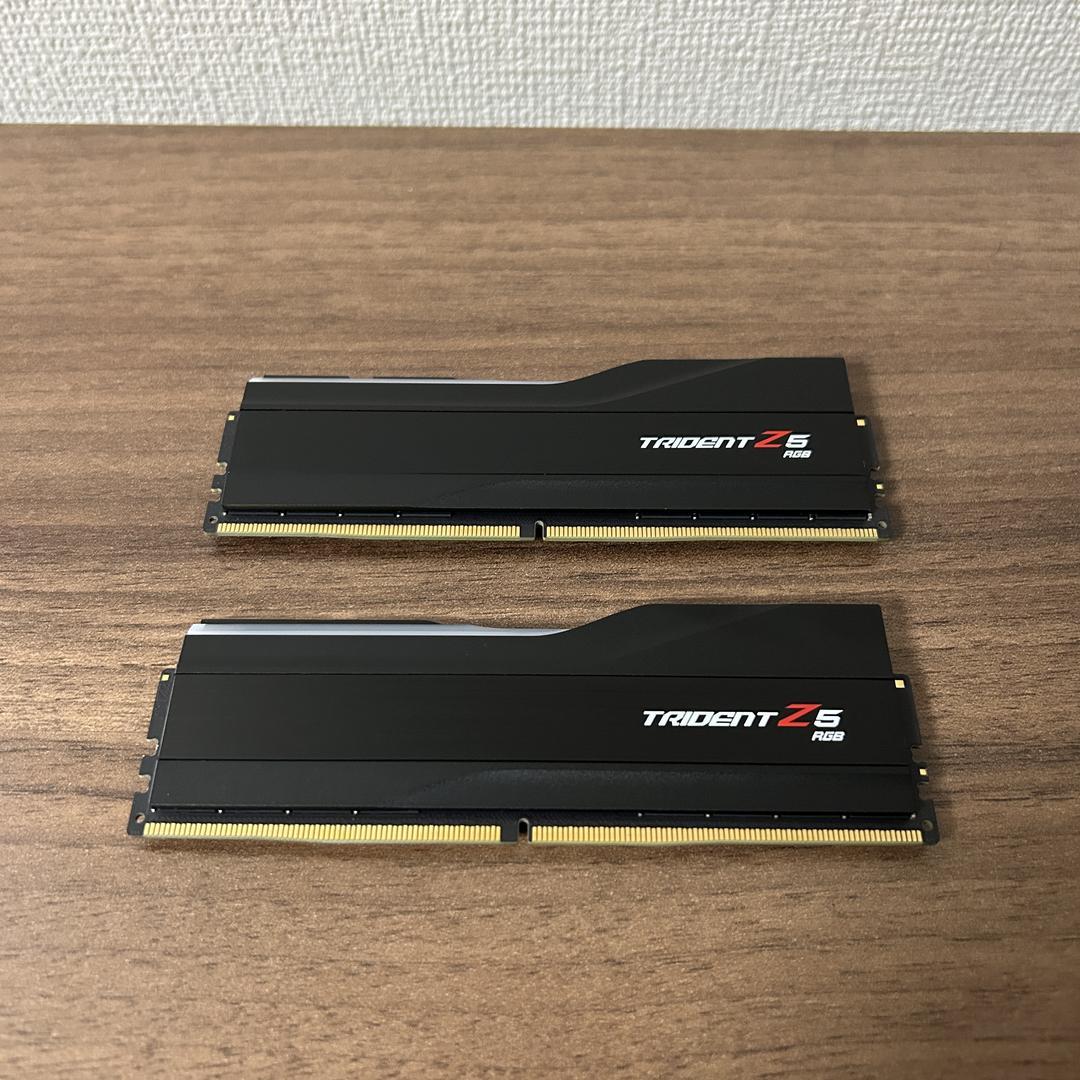 G.SKill DDR5-6400 48GB×2枚 計96GB Amazon.co.jp: G.Skill DDR5メモリ DDR5-6400 96GBKit（48GB×2枚組