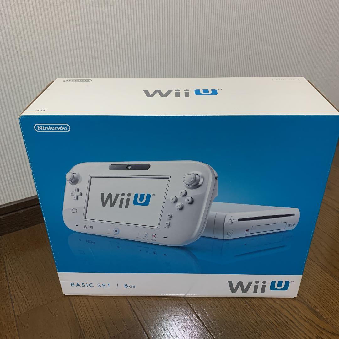 Nintendo Wii U WII U ベーシックセット Wii U 本体 8GB ベーシックセット shiro シロ ニンテンドー 箱なし