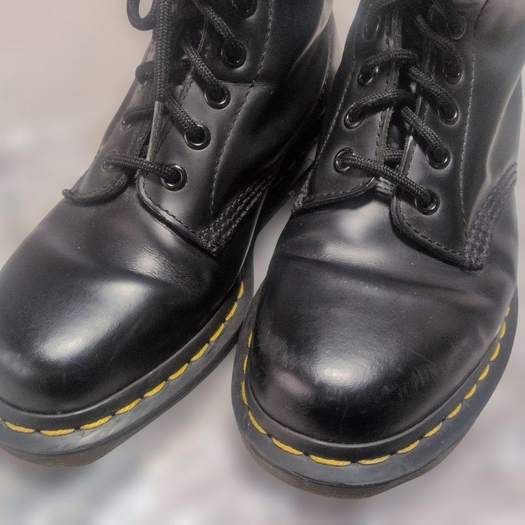 ドクターマーチン (Dr.Martens) 8ホールブーツ ブラック UK5 - メルカリ