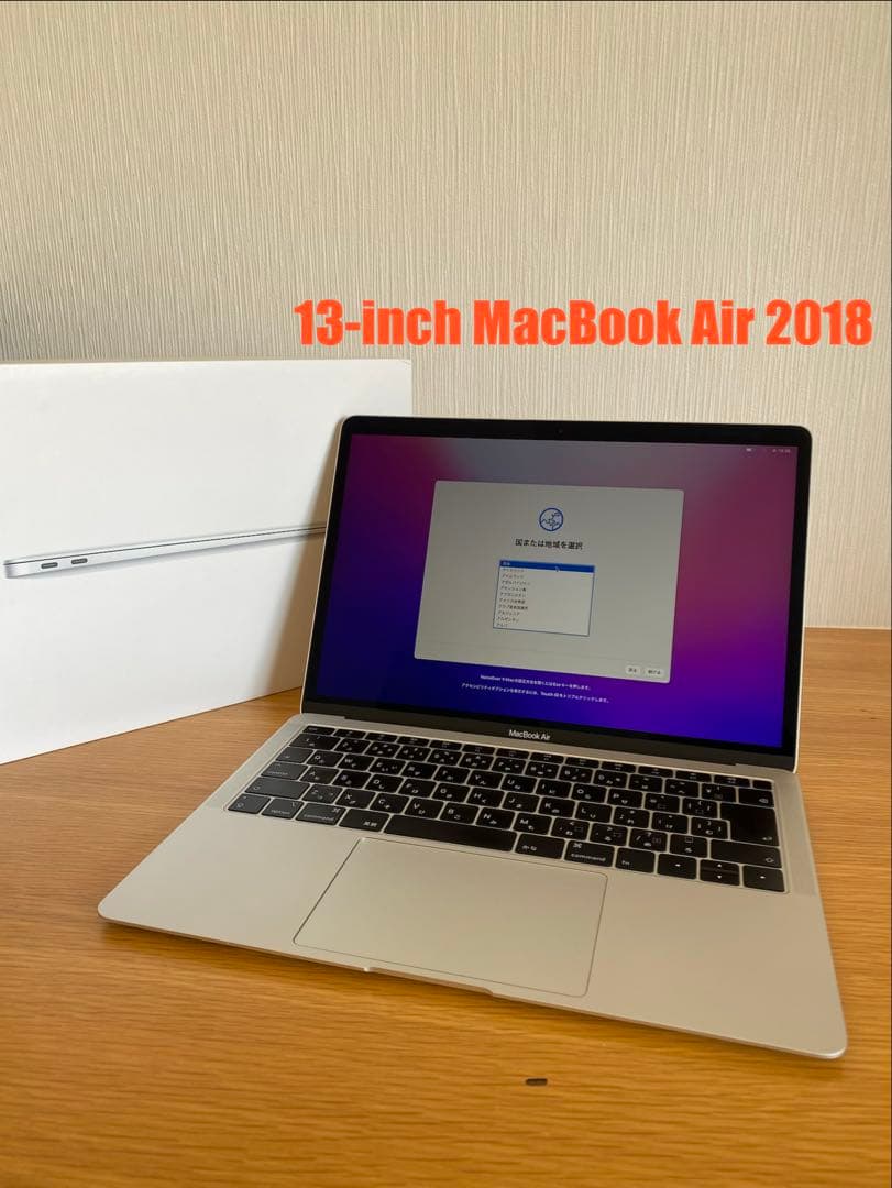 MacBook本体 Apple MacBook Air 2018 純正付属品付き Amazon.com: Apple 2018 13.3in MacBook Air, Mac OS, Intel Core i5