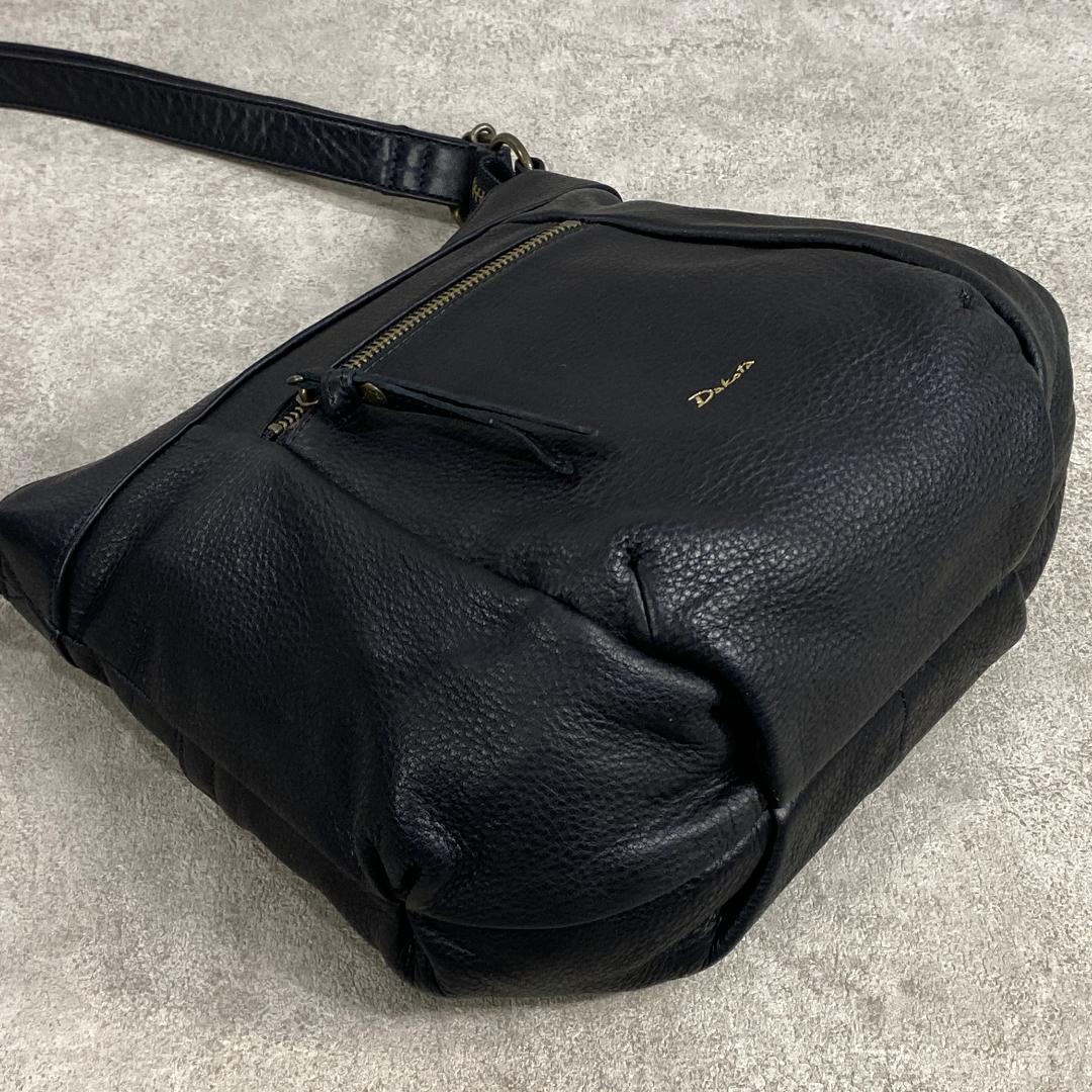 極美品】 DAKOTA ダコタ ルーチェ 日本製 牛革 ショルダーバッグ