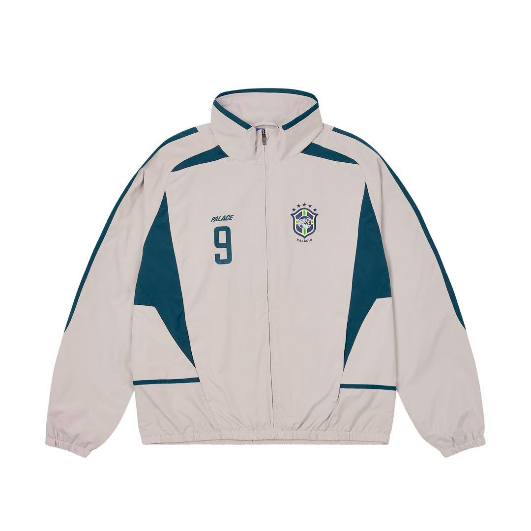 PALACE PRO TEAM 02 SHELL JACKET ライトグレー L Replying to @488 GTE enjoyer On body Palace Autumn23 Pro Shell