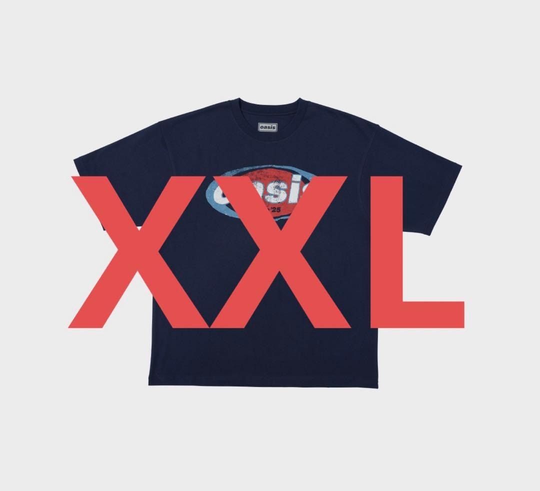 oasis live25 Tシャツ Logo Navy XXL【新品・未開封】 OASIS Live '25 Tour Merch 2025 T-Shirt | eBay
