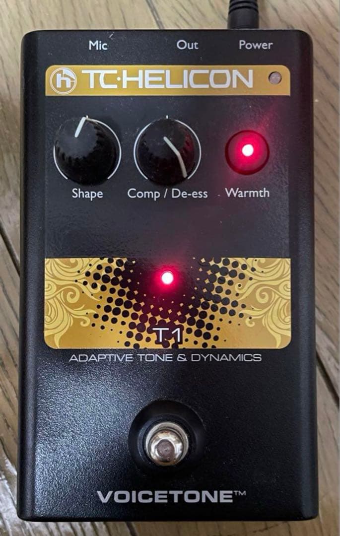 超美品ボーカルエフェクター　TC-HELICON VoiceTone T1 Amazon.com: TC-Helicon VoiceTone C1 : Musical Instruments