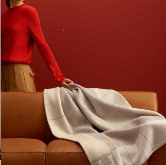 ハタケ様専用【HERMÈS】エルメス ブランケット プレード アヴァロン