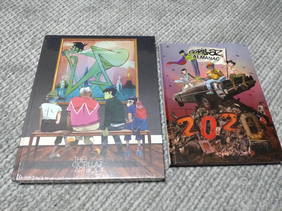ゴリラズ書籍　The Gorillaz Art Book + Almanac Amazon | Gorillaz Almanac | Gorillaz, Gorillaz | Popular