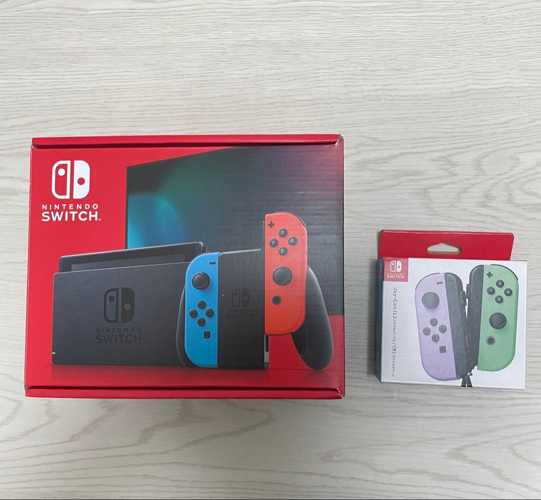 Nintendo Switch 本体 パステルカラージョイコンセット Nintendo Switch Joy-Conにパステルカラーの新色二種。ピンク