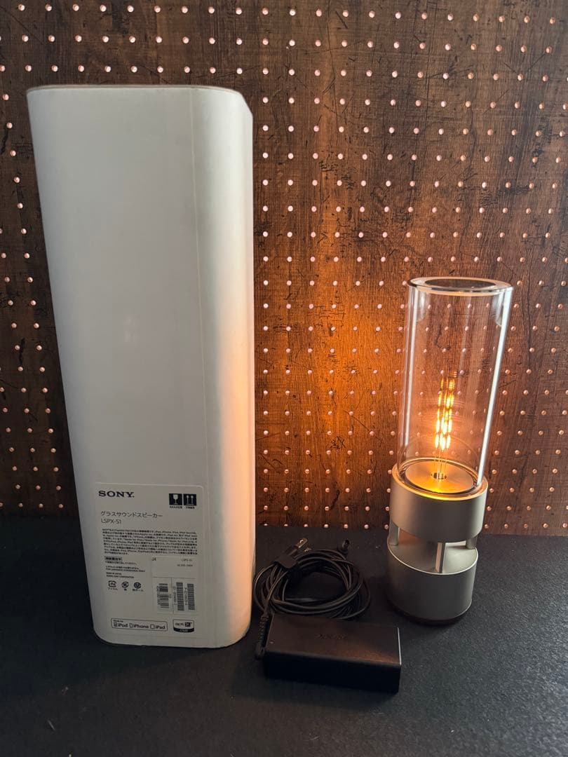 SONY LSPX-S1 グラスサウンドスピーカー SONY グラスサウンドスピーカー LSPX-S1 | キャンプ用照明 暖房の