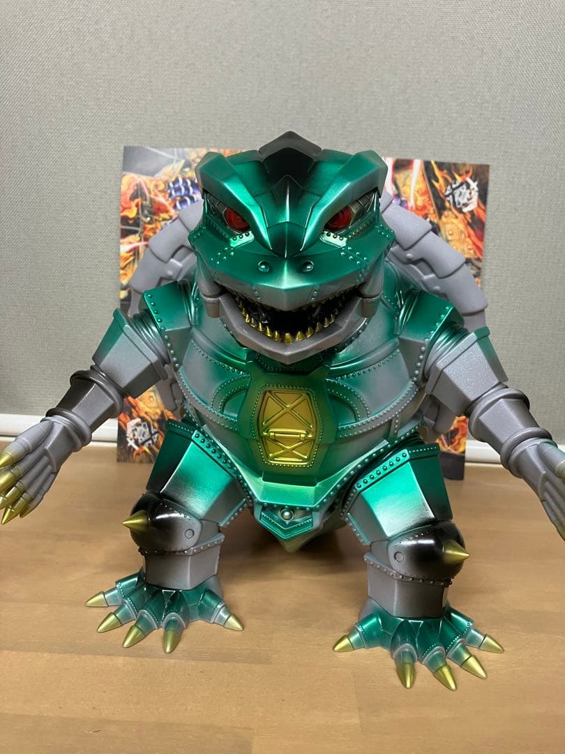 インディーズソフビ　メカゲンブラ　planet x mecha genbura 4月21日(月)18時より抽選開始】【Planet X】Mecha Genbura(Green)が