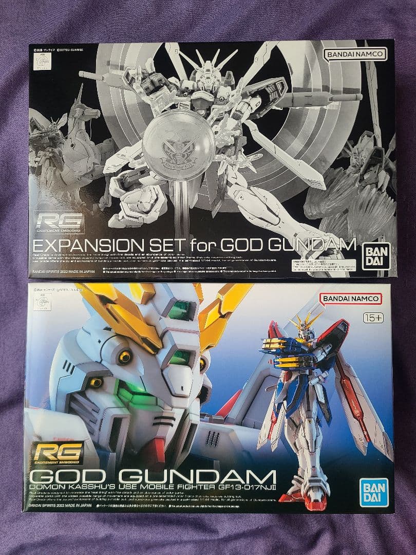 RG ゴッドガンダム 拡張セット ガンプラ「RG ゴッドガンダム用 拡張セット」が3次受注！ゴッド
