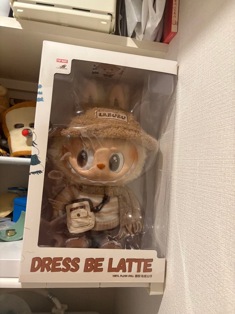 LABUBU ラブブぬいぐるみラテlatte popmart 楽天市場】【正規品保証】 THE MONSTERS Exciting Macaron シリーズ