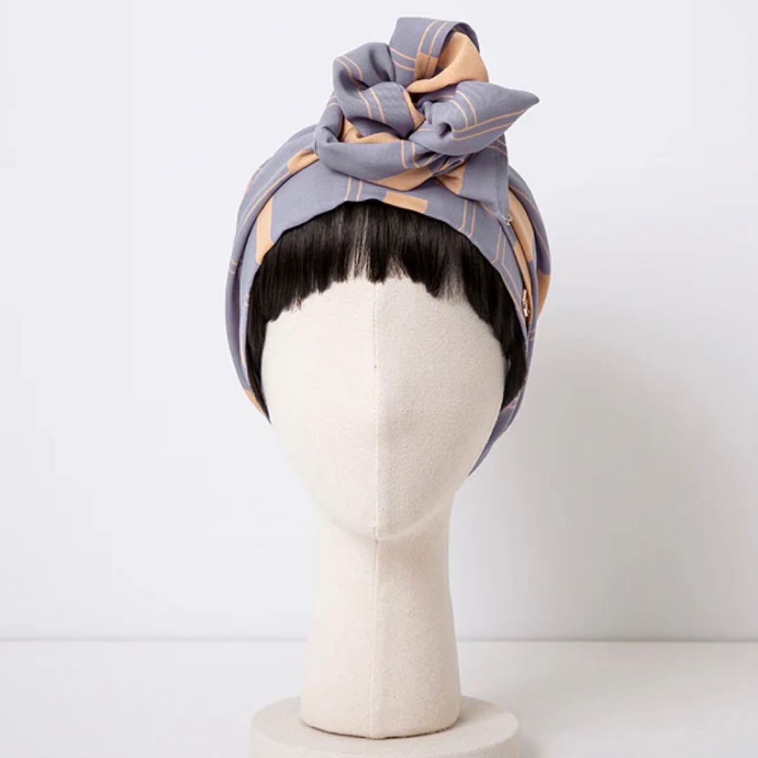 BAREN スカーフハット(Mサイズ) Geometry 医療用 スカーフハット(M) – BAREN（バレン）