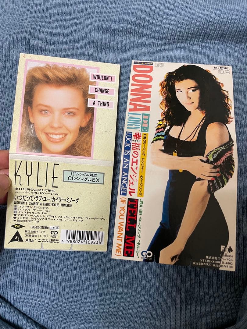 【非売品】カイリー・ミノーグ／ドナ・デ・ローリー(廃盤)CDシングル2枚セット 非売品】カイリー・ミノーグ／ドナ・デ・ローリー(廃盤)CDシングル2枚