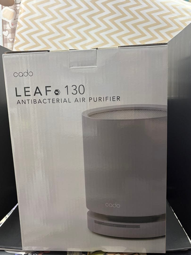 cado LEAF 130（AP-C130）空気清浄機 17畳 未使用 cado（カドー） 特典付 空気清浄機 LEAF 130 AP-C130 除菌空気清浄機