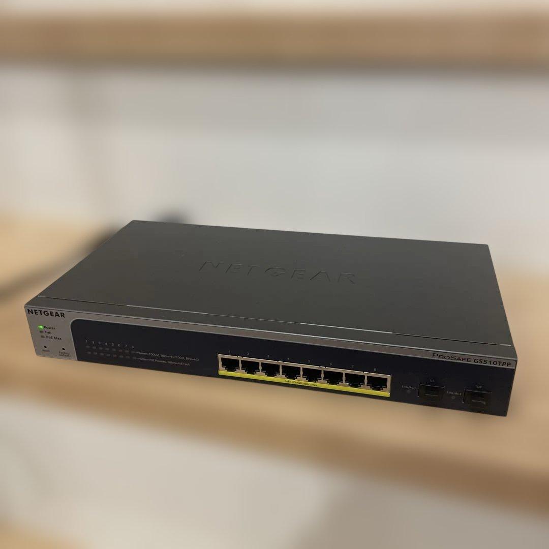ルーター・ネットワーク機器 GS510TPP PoE+ and 2FP Port NETGEAR Amazon | 【正規品】 ネットギア NETGEAR スイッチングハブ 10ポート