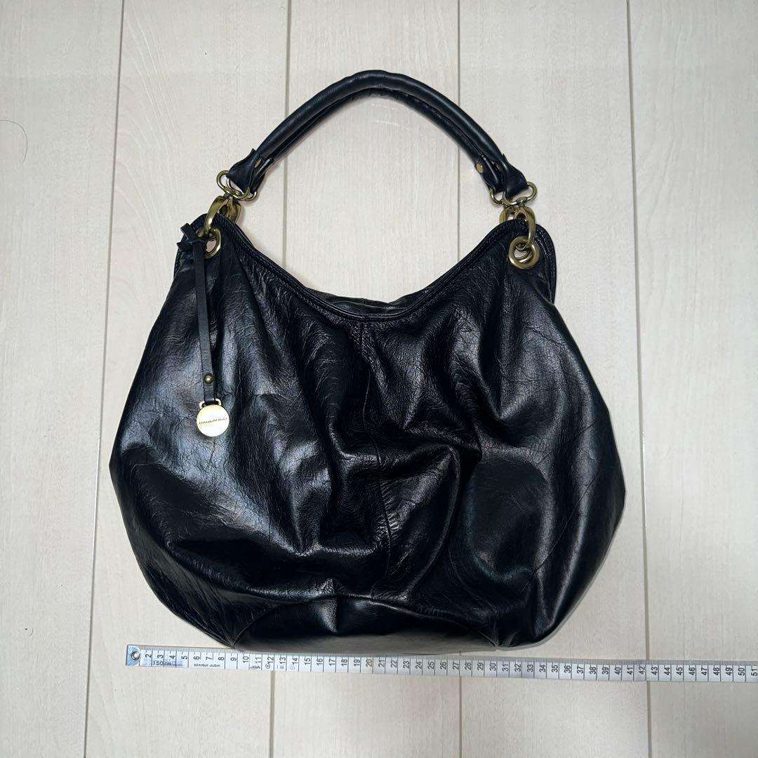 超美品archive レザーショルダーバッグ　黒 Cross charm official store | 本革ショルダー 大人 ミニショルダー