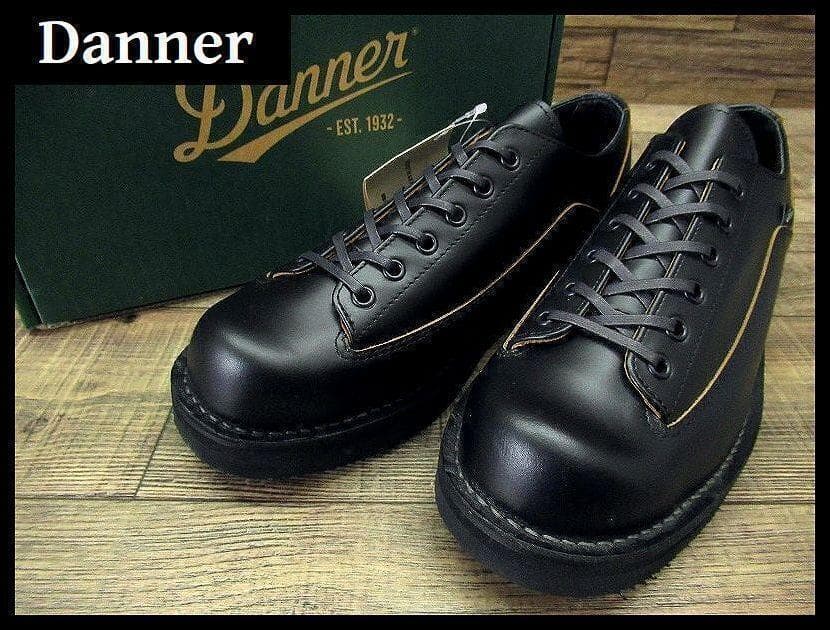 新品 ダナー ブルランロー 茶芯 軽量 レザー シューズ ブーツ 黒 27.0①