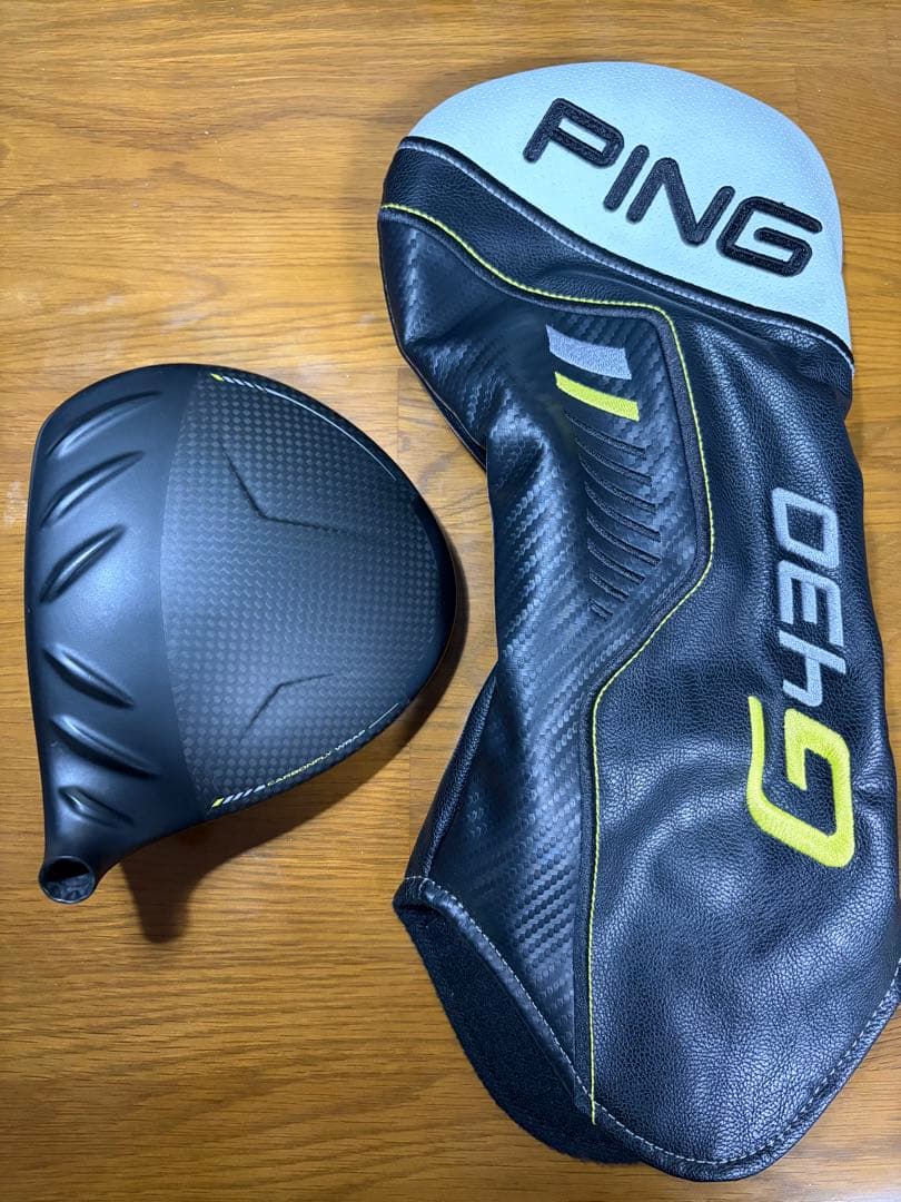 (値下)PING G430 MAX10Kドライバー 9度ヘッド単品新品カバー付き マン振りでマン飛び！更なる高みへ PING「G430 MAX 10K」ドライバー登場！