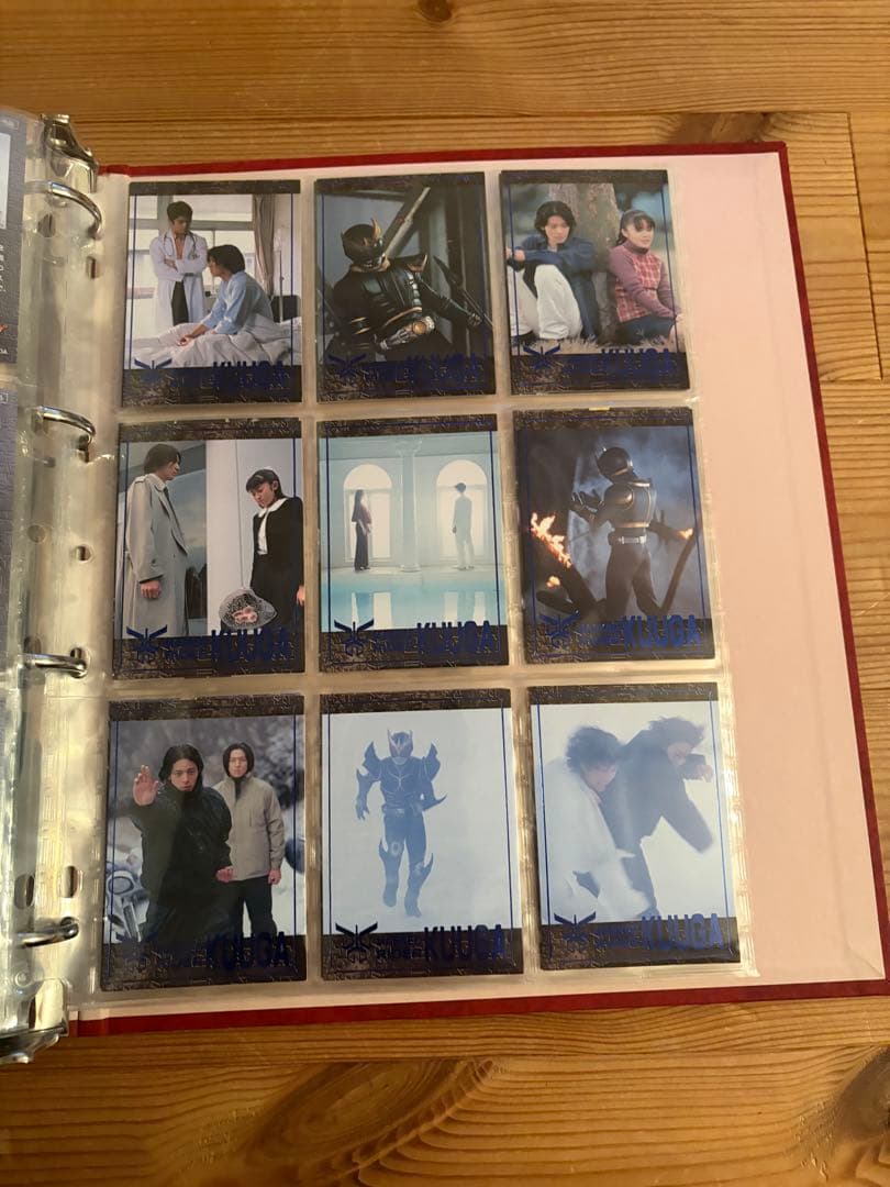 仮面ライダークウガ DVD シリーズ トレーディングカードホルダー
