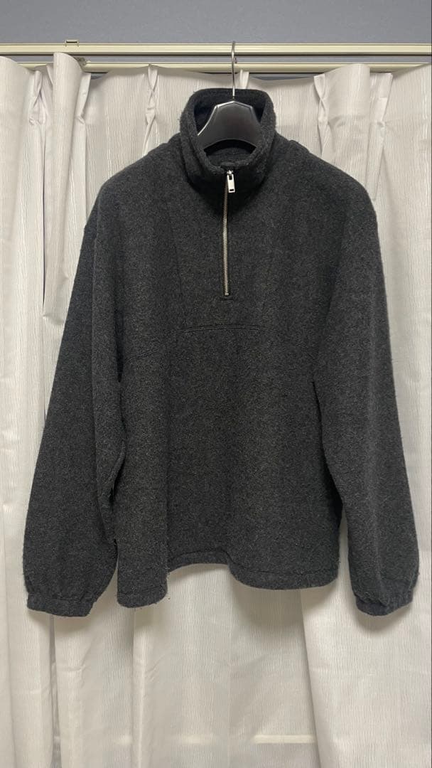 トップス YOKE Wool Fleece Half Zip Pullover YOKE 