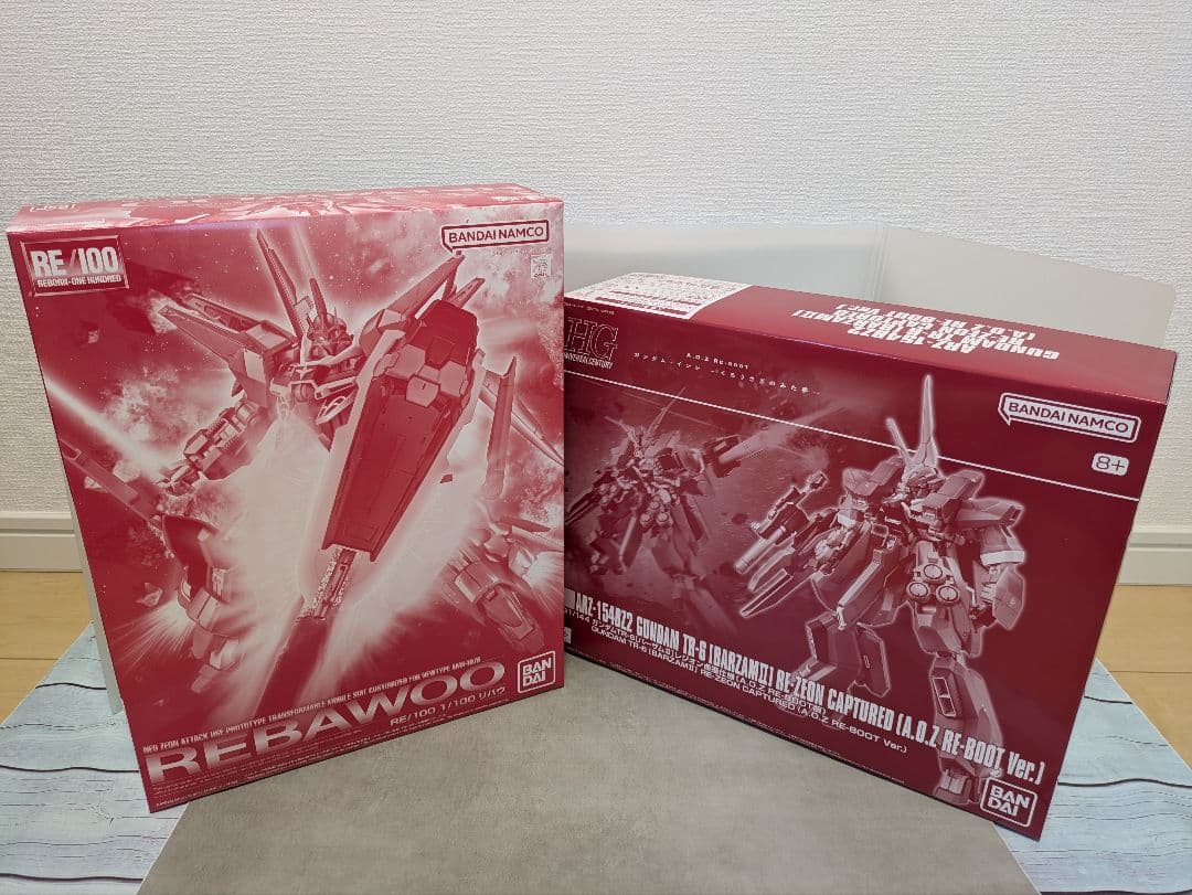 RE1/100 リバウ・HG1/144 ガンダムTR-6レジオン鹵獲仕様 HG 1/144 ガンダムTR-6[バーザムII]レジオン鹵獲仕様(A.O.Z RE-BOOT