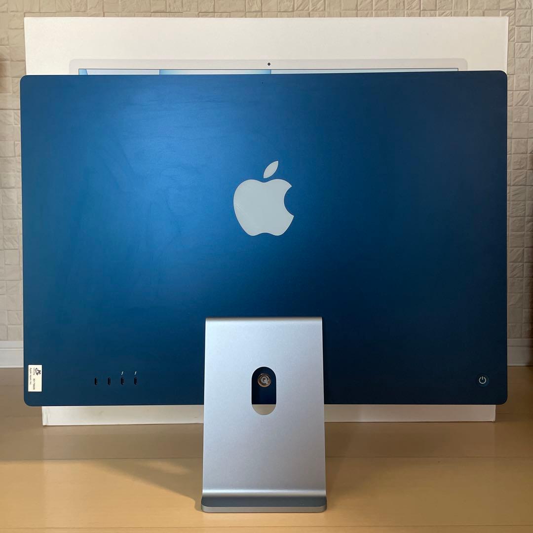 iMac 2021 M1 8GB 256GB ブルー iMac M1 24-inch Blue - Klyk
