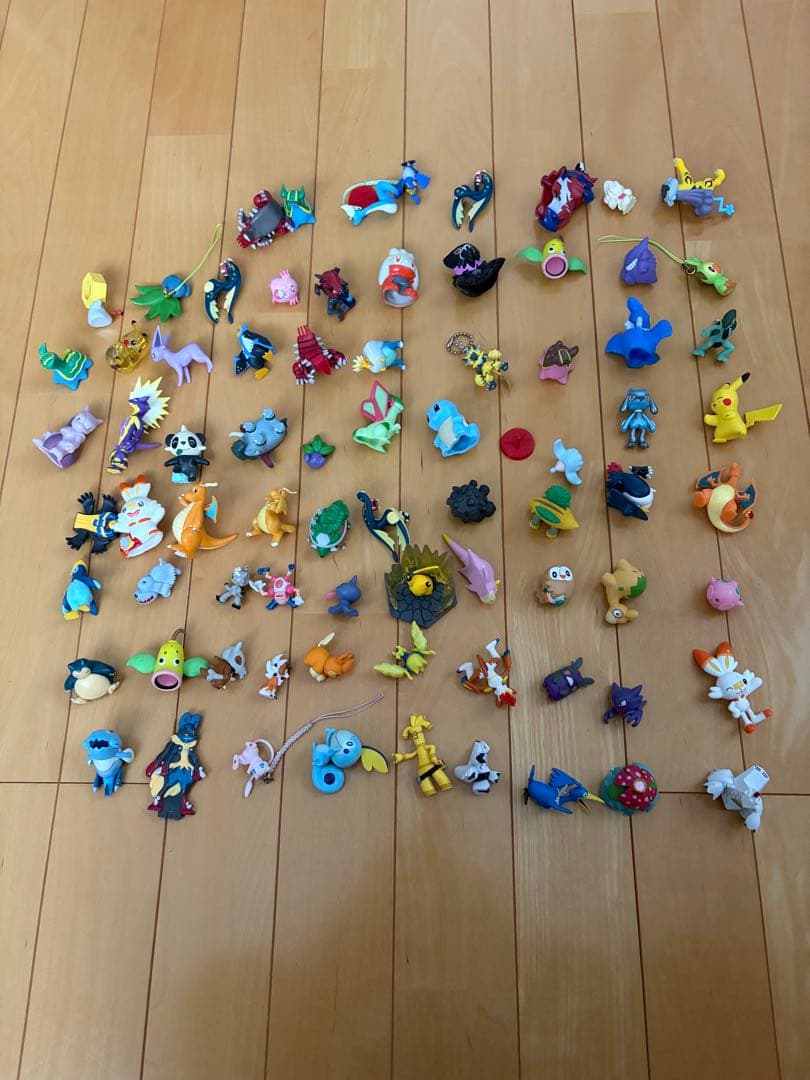 ポケモンフィギュア 約80体セット　まとめ売り ポケモン ミニフィギュア フィギュア まとめ売り 30体