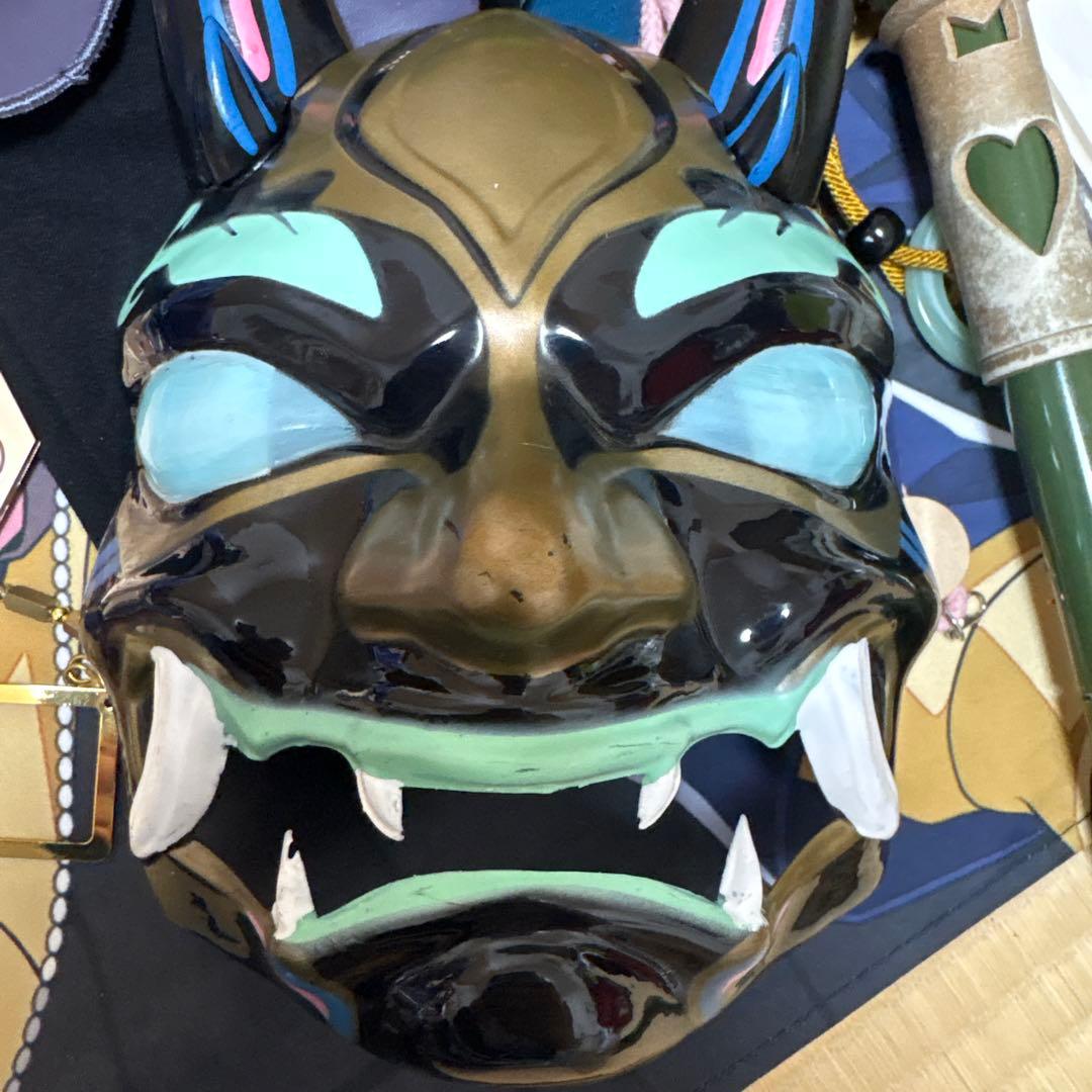 三分妄想 原神 魈 コスプレ ウィッグ 衣装 靴 タトゥー 武器 Mサイズ