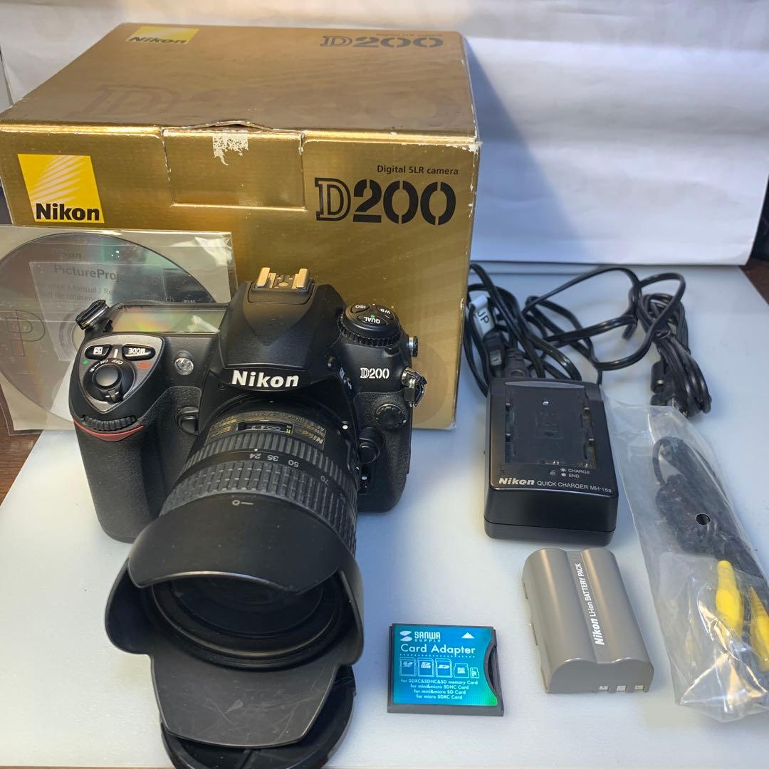 Nikon D200 デジタル一眼レフカメラ　ショット数2500枚弱 久しぶりに名機Nikon D200で散歩カメラしてみた。｜記憶カメラ