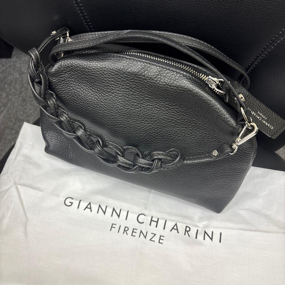 GIANNI CHIARNI ジャンニキアリーニ　2way DUA XS NERO-CUOIO @giannichiarini_jp #giannichiarini #ジャンニ