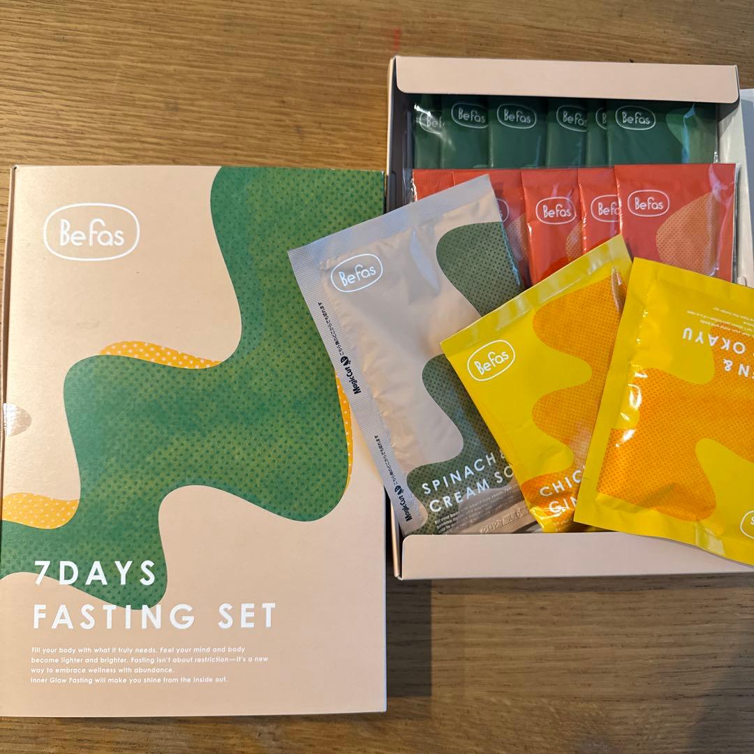 BeFas 7Days Fasting Set 7日間本格ファスティング 7days ファスティングセット 7日間 本格ファスティングプログラム