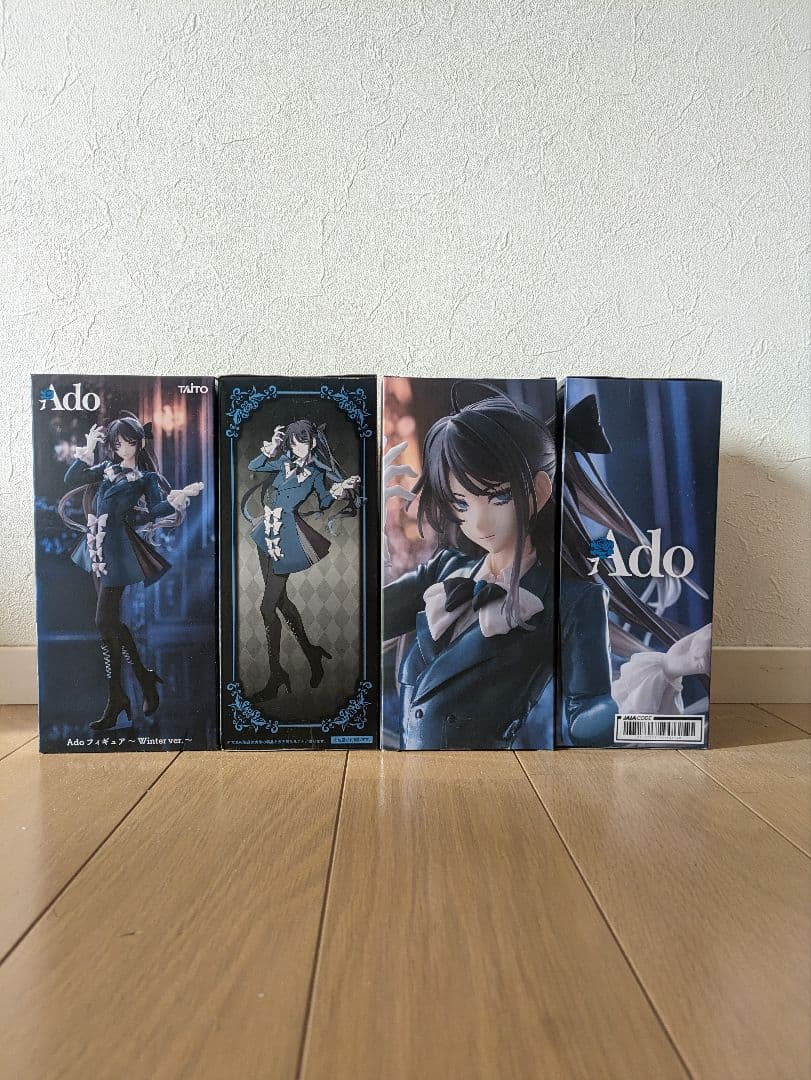 ラウンドワン限定　Adoフィギュア　 Winter ver. 『 4点セット 』 Ado x Oda アートビジュアルフィギュア発売済み 2025年10月発売最新