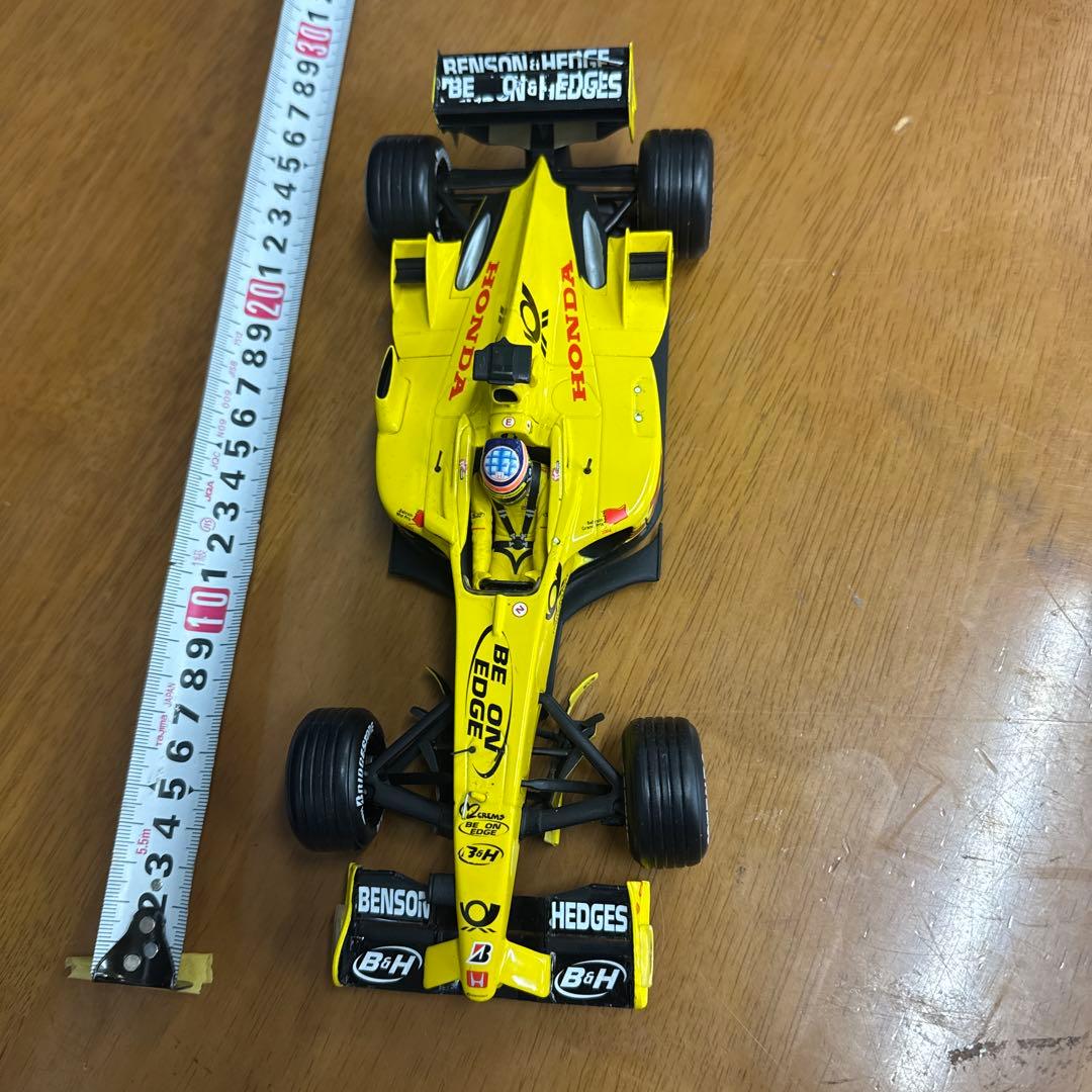 ミニカー Hotweels F1 Jordan ej12 2002 2002 Hot-Wheels Benson & Hedges Jordan EJ12 T Sato -Japanese GP 1